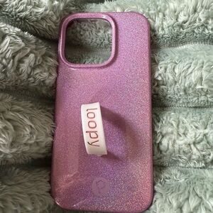 Loopy Case Sparkling Pink Phone Case